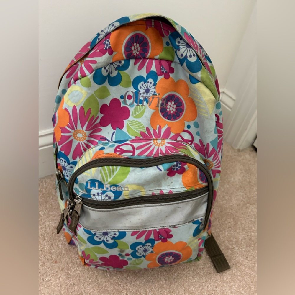 LL Bean backpack - junior original bookpack